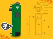 Котел длительного горения Запорожье и область