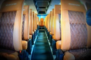 Обшивка перетяжка салона Neoplan Setra,  перетяжка сидений автобуса нео